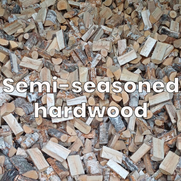 Semi-seasoned-hardwood